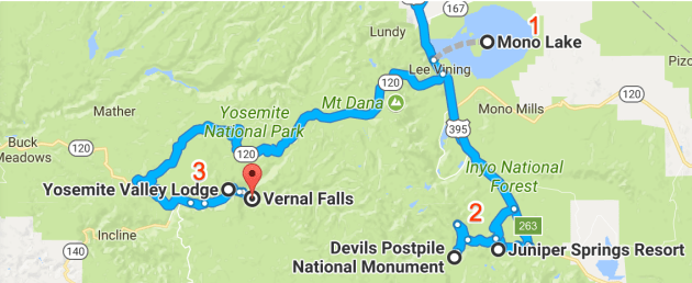 Mono-Mammoth-Yosemite